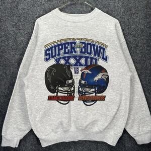 Nfl Superbowl Xxxiii 33 Denver Broncos Vs Atlanta Falcons Sweatshirt
